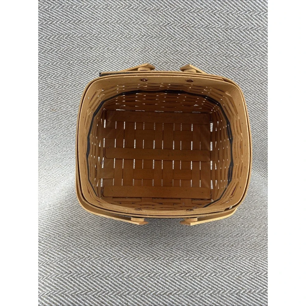 Longaberger 1998 Collector's Club Harbor Basket Protector & Lid